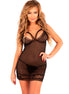 LIVCO CORSETTI FASHION - MAKREZIAN LC 90545 SHIRT + PANTY SCHWARZ L/XL