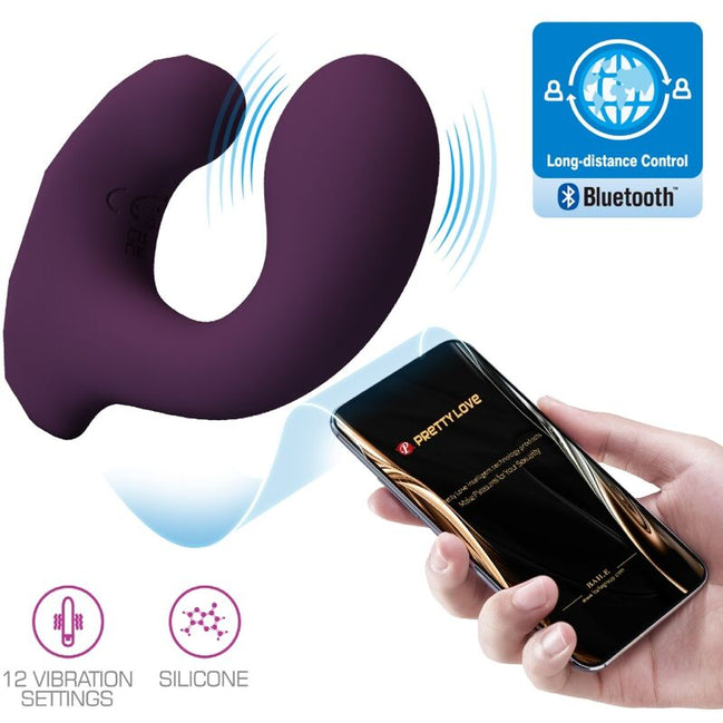 PRETTY LOVE - BILLY VIBRATION FERNBEDIENUNG VIOLETT KOSTENLOSE APP