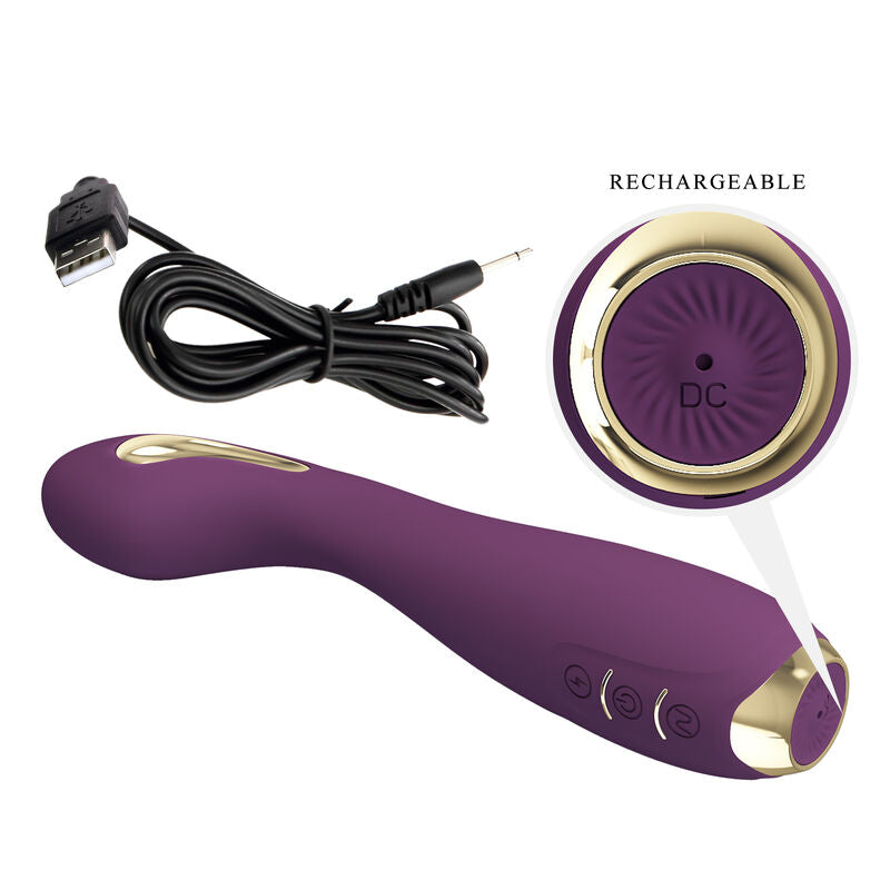 PRETTY LOVE - HECTOR ELECTROSHOCK Sensory Device BY APP CONTROL PURPLE