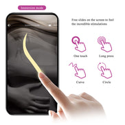PRETTY LOVE - HECTOR ELECTROSHOCK Sensory Device BY APP CONTROL PURPLE