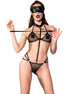 CHILIROSE - CR 4492 SET FETISH BLACK S/M