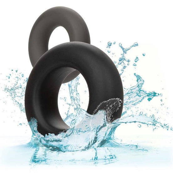CALEXOTICS - ALPHA PROLONG 2ER-RING-SET GRAU