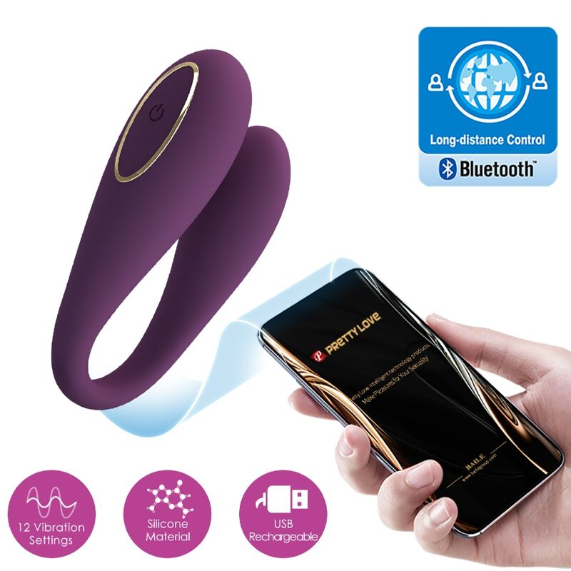 PRETTY LOVE - AUGUST REMOTE GLOBAL DOUBLE PLEASURE Sensory Device