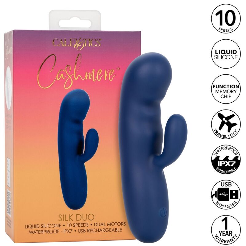CALEXOTICS - CASHMERE SEIDE DUO BLAU