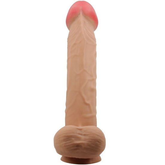 PRETTY LOVE - SLIDING SKIN SERIES REALISTIC Wellness Device WITH SLIDING SKIN SUCTION CUP FLESH 26 CM