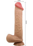 PRETTY LOVE - SLIDING SKIN SERIES REALISTISCHES Wellness-Gerät MIT SLIDING SKIN SAUGNAPF FLEISCH 26 CM