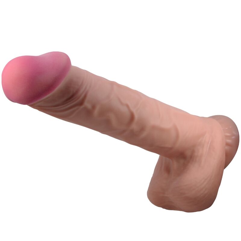PRETTY LOVE - SLIDING SKIN SERIES REALISTISCHES Wellness-Gerät MIT SLIDING SKIN SAUGNAPF BRAUN 26 CM