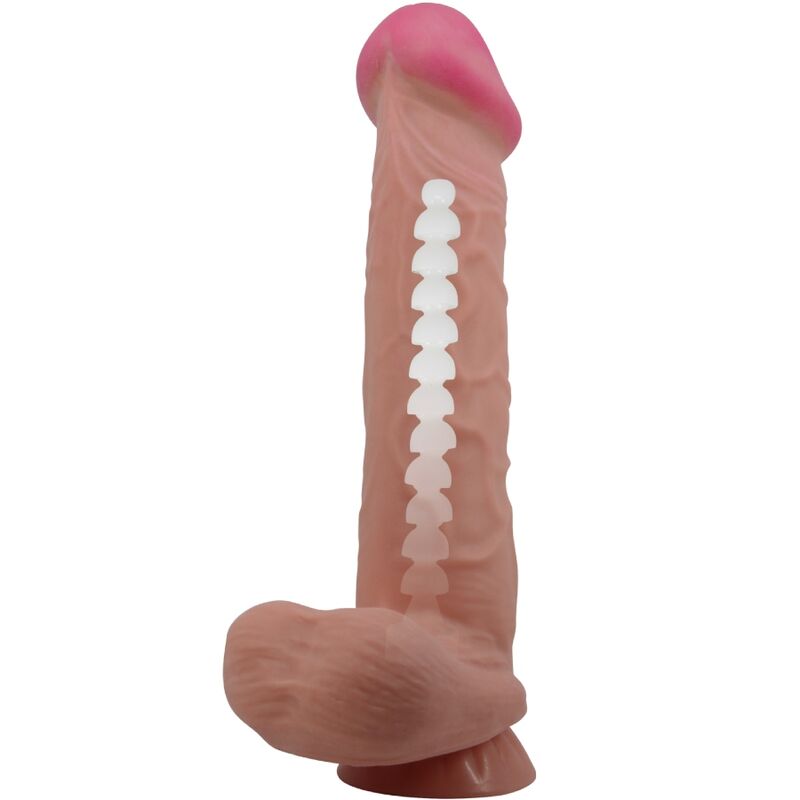 PRETTY LOVE - SLIDING SKIN SERIES REALISTISCHES Wellness-Gerät MIT SLIDING SKIN SAUGNAPF BRAUN 26 CM