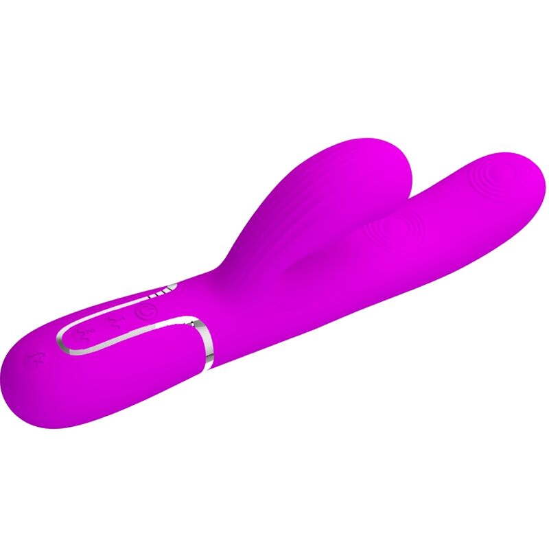 PRETTY LOVE - PERLITA MULTIFUNCTION 3 IN 1 G-SPOT Sensory Device VIOLET