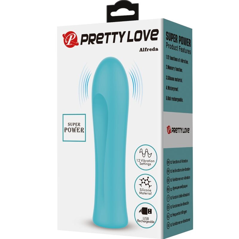 PRETTY LOVE - ALFREDA SUPER POWER Sensory Device AQUA GREEN