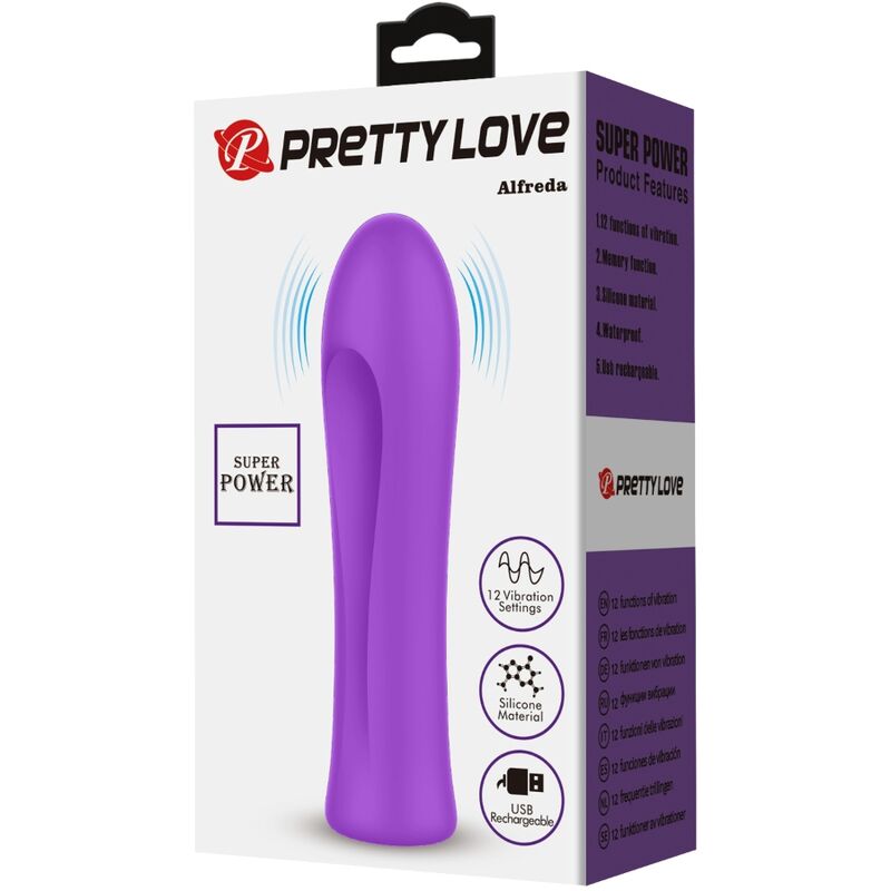 PRETTY LOVE - ALFREDA SUPER POWER Sensory Device AQUA PURPLE