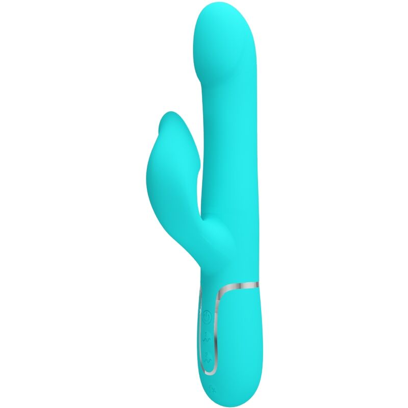 PRETTY LOVE - RABBIT Sensory Device PEARLS AQUA GRÜN