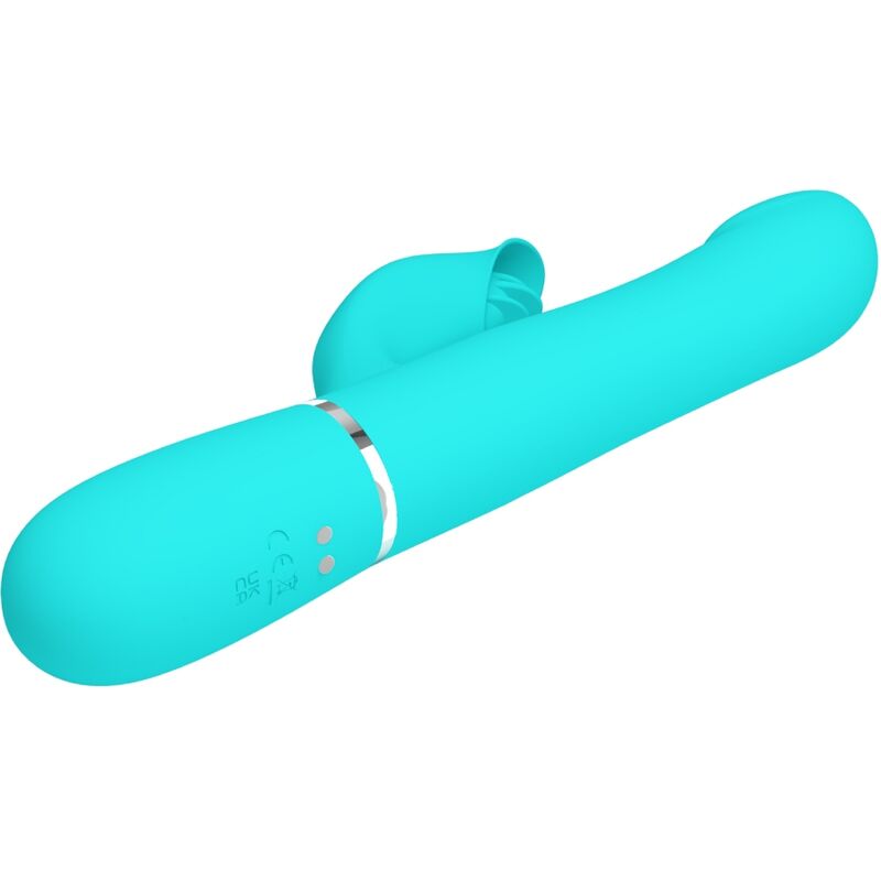 PRETTY LOVE - RABBIT Sensory Device PEARLS AQUA GRÜN