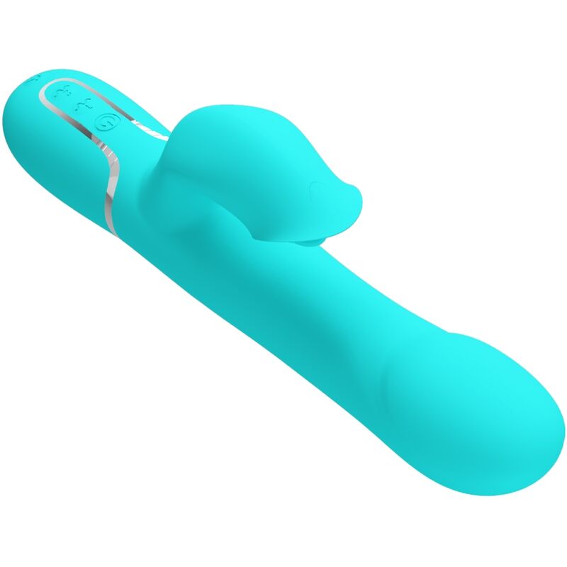 PRETTY LOVE - RABBIT Sensory Device PEARLS AQUA GRÜN