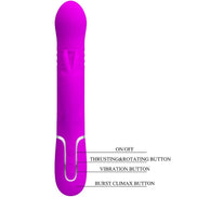 PRETTY LOVE - COALE RABBIT Stimulationsgerät PEARLS VIOLET