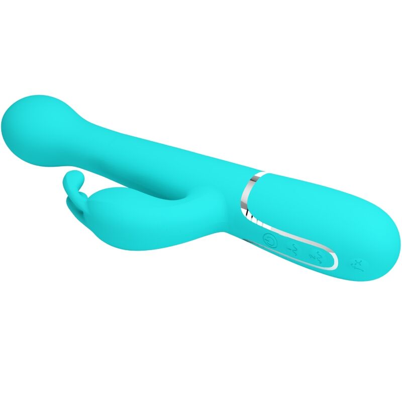 PRETTY LOVE - DEJON RABBIT Sensory Device 3 IN 1 MULTIFUNCTION AQUA GREEN