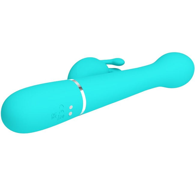 PRETTY LOVE - DEJON RABBIT Sensory Device 3 IN 1 MULTIFUNCTION AQUA GREEN