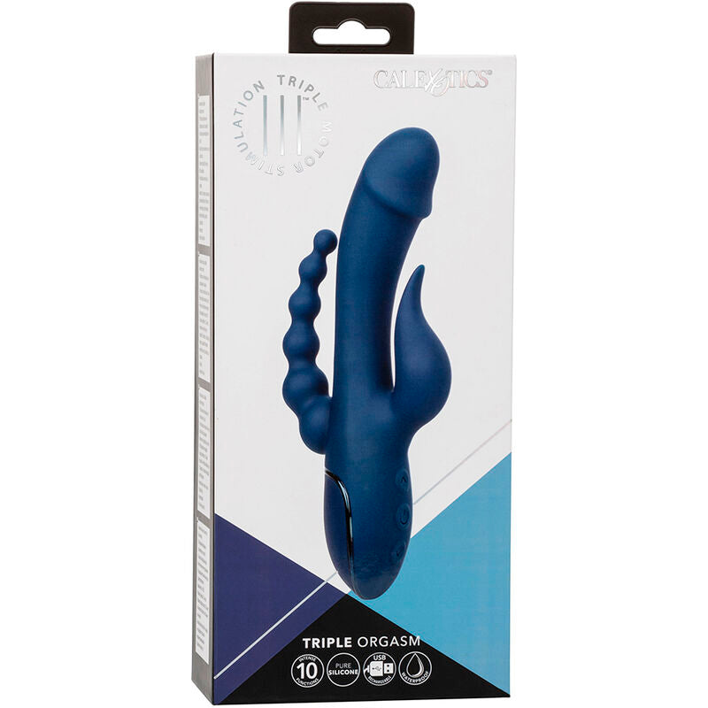 CALEXOTICS - Lustobjekt TRIPLE ORGASM BLUE