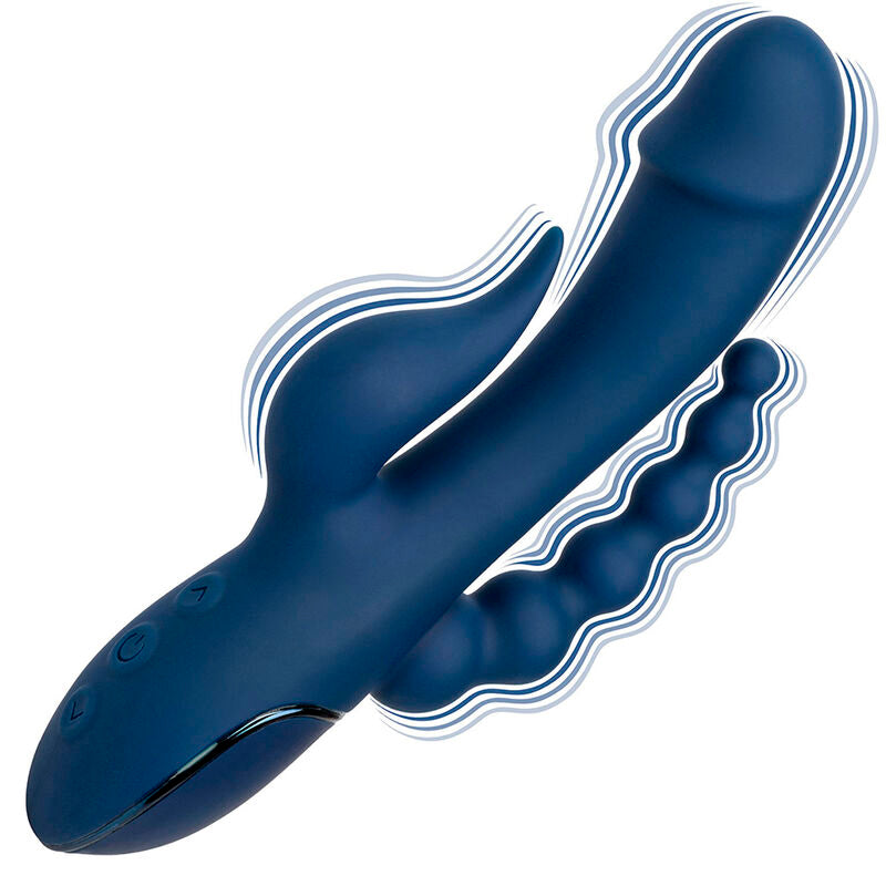 CALEXOTICS - Lustobjekt TRIPLE ORGASM BLUE