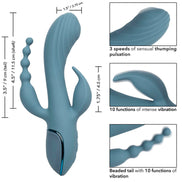 CALEXOTICS - Sensory Device TRIPLE ECSTASY GREY