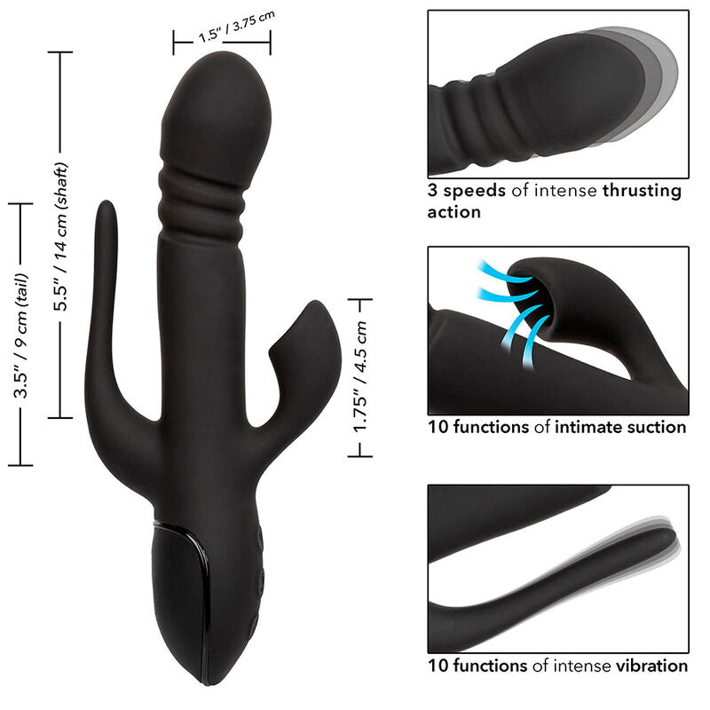 CALEXOTICS - Sensory Device TRIPLE EUPHORIA BLACK
