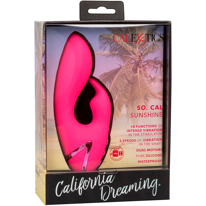 CALEXOTICS - SO. CAL SUNSHINE Sensory Device RABBIT FUCHSIA BY CALIFORNIA DREAMING