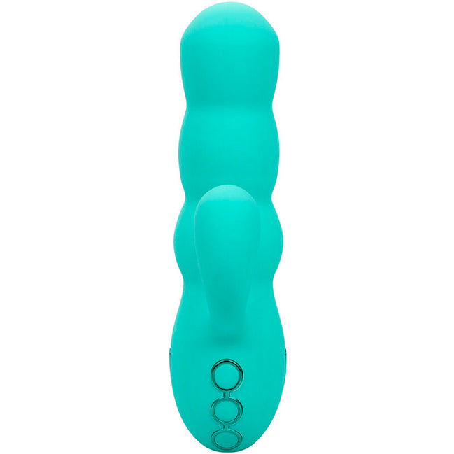 CALEXOTICS - DEL MAR DIVA Sensory Device RABBIR AQUA GREEN BY CALIFORNIA DREAMING