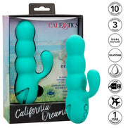 CALEXOTICS - DEL MAR DIVA Sensory Device RABBIR AQUA GREEN BY CALIFORNIA DREAMING