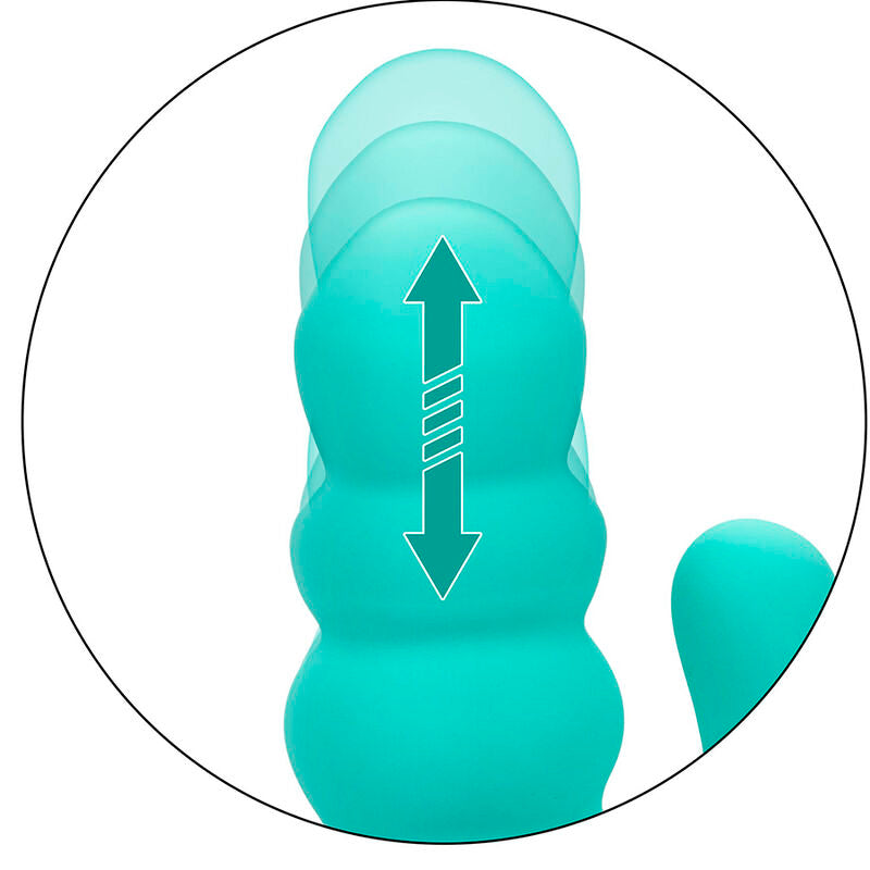 CALEXOTICS - DEL MAR DIVA Sensory Device RABBIR AQUA GREEN BY CALIFORNIA DREAMING