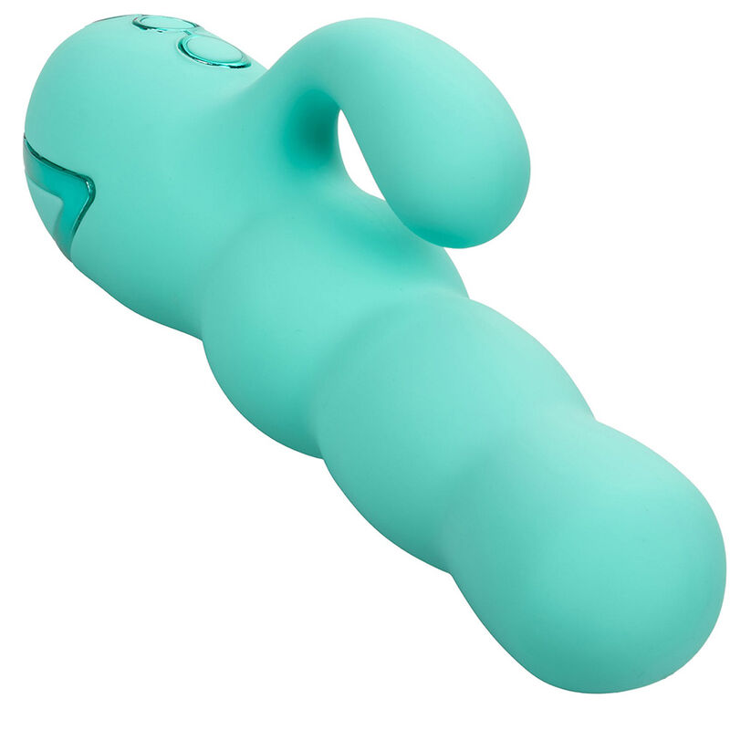 CALEXOTICS - DEL MAR DIVA Sensory Device RABBIR AQUA GREEN BY CALIFORNIA DREAMING