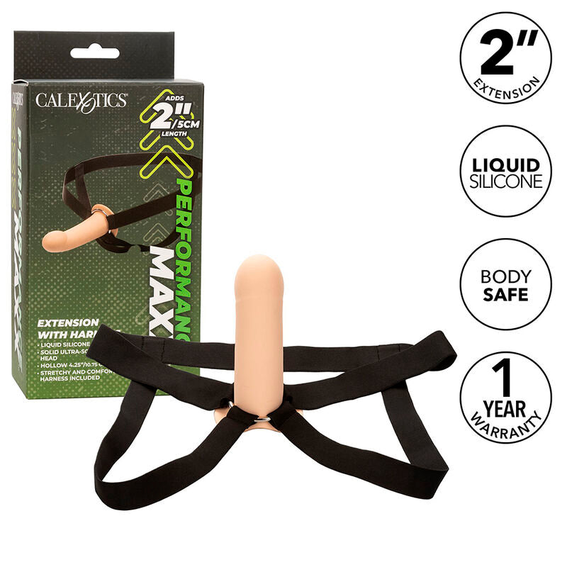 CALEXOTICS - PERFORMANCE MAXX EXTENSION MIT HARNESS HELL