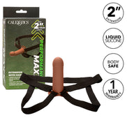 CALEXOTICS - PERFORMANCE MAXX EXTENSION MIT HARNESS BRAUNE HAUT