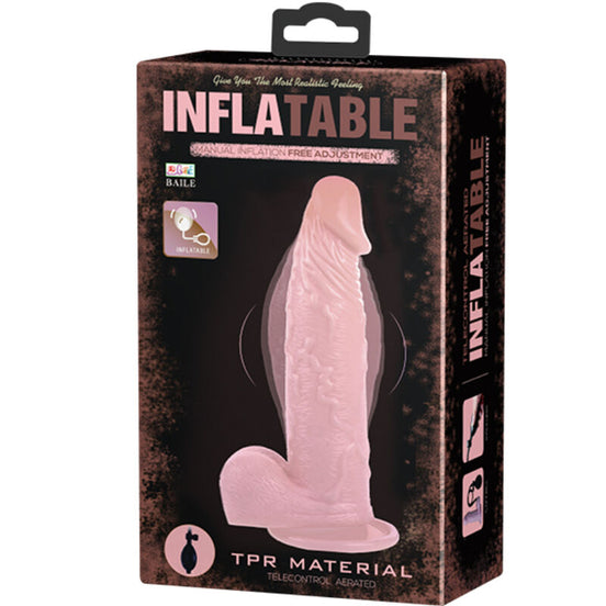 DANCE - REALISTIC INFLATABLE Wellness Device WITH SUCTION CUP 15 CM