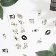 SECRET PLAY - SET AUS 10 TEMPORÄREN TATTOOS DER CANDY COLLECTION