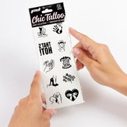 SECRET PLAY - SET AUS 10 TEMPORÄREN TATTOOS KINKY KOLLEKTION