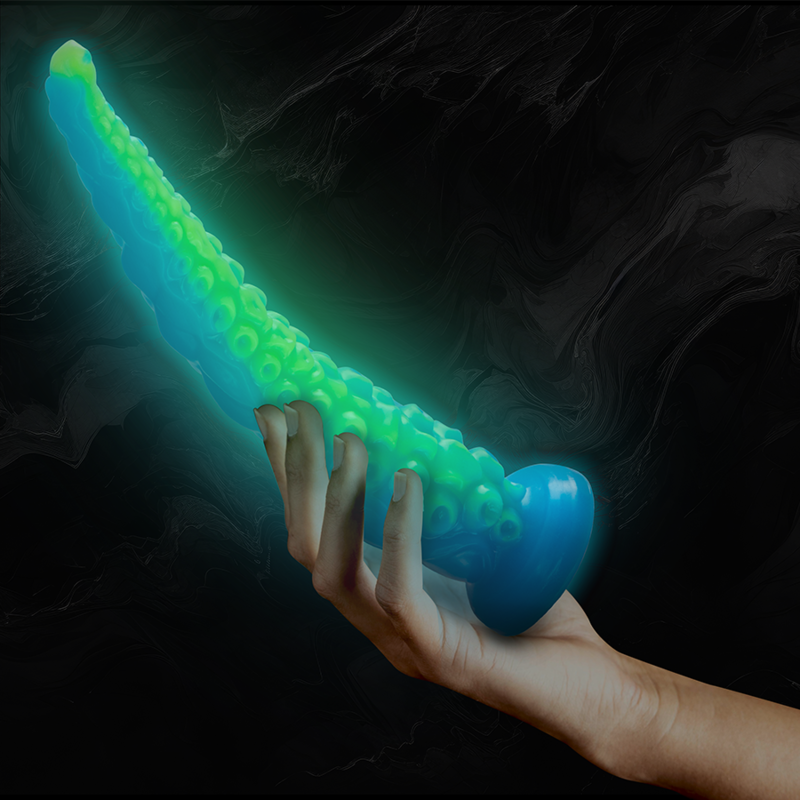 EPIC - SCYLLA FLUORESCENT DÜNNE TENTAKEL Wellness-Gerät GROSSE GRÖSSE