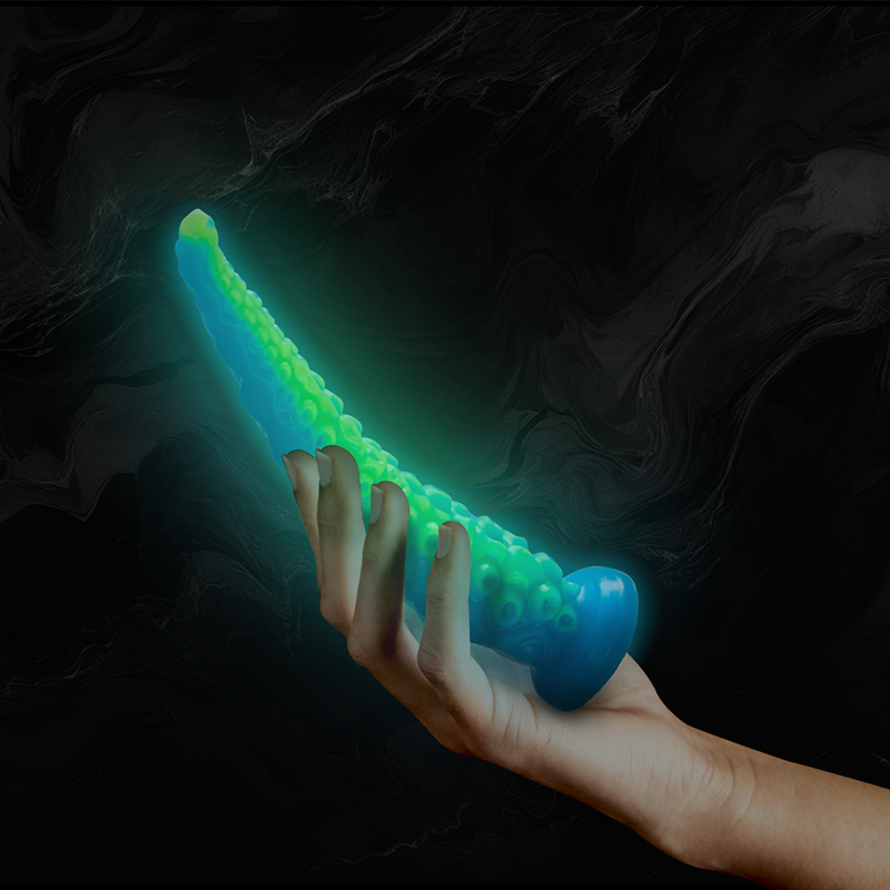 EPIC - SCYLLA FLUORESCENT DÜNNE TENTAKEL Wellness-Gerät KLEINE GRÖSSE