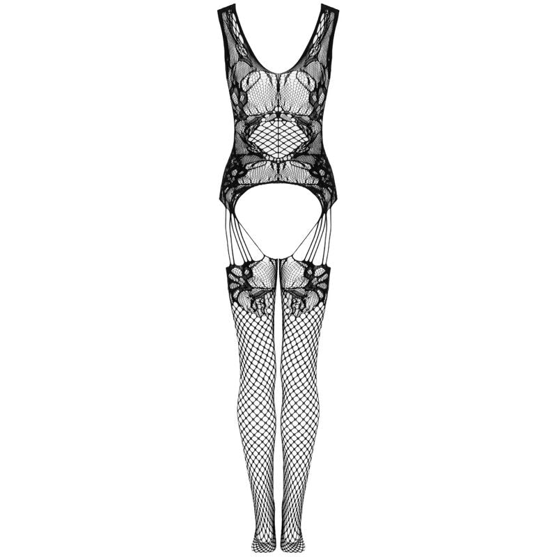 LIVCO CORSETTI FASHION - JULOVE BODYSTOCKS SCHWARZ EINE GRÖSSE
