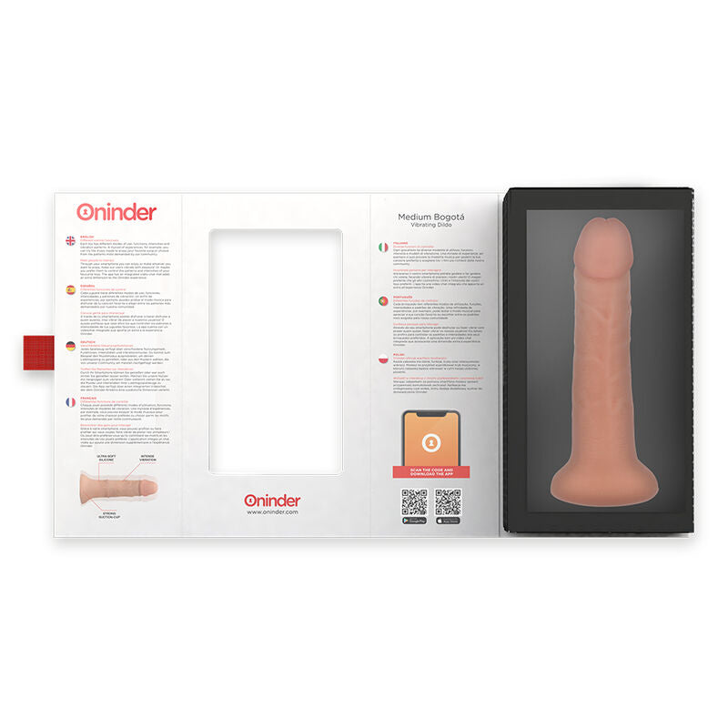 ONINDER - MEDIUM BOGOTÁ Sensorisches Gerät Wellness-Gerät 9 GESCHWINDIGKEITEN NATÜRLICH 20 CM -O- 4.2 CM - KOSTENLOSE APP