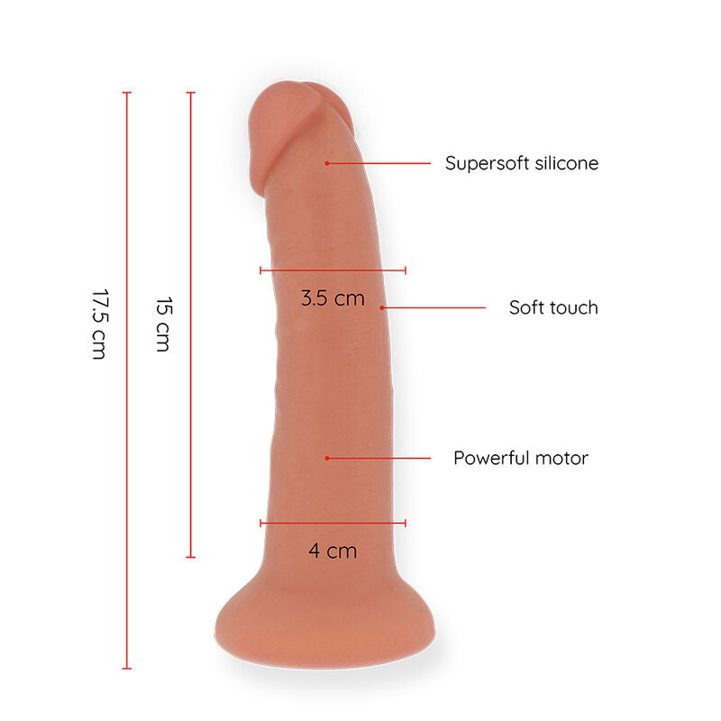 ONINDER - SMALL BOGOTÁ Sensory Device Wellness Device 9 SPEEDS NATURAL 17.5 CM -O- 4 CM - FREE APP