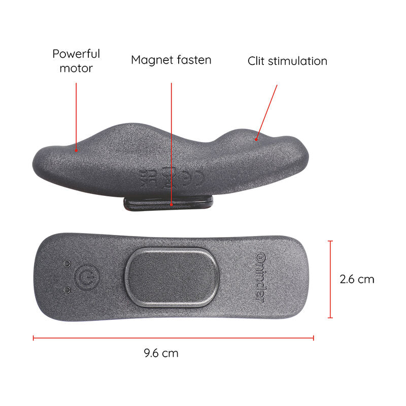 ONINDER - MANILA PANTY WIEDERAUFLADBARES Sensorgerät 9 GESCHWINDIGKEITEN 9,6 CM X 2,6 CM - KOSTENLOSE APP