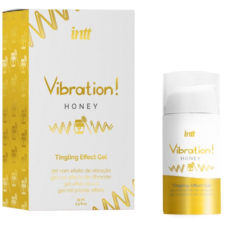 INTT - KRAFTVOLLES INTIMES STIMULANS HONIG-FLÜSSIGKEIT Sensorisches Gerät GEL 15 ML