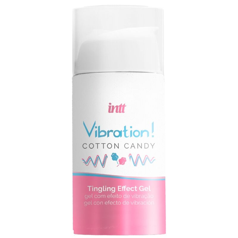 INTT – KRAFTVOLLES INTIMES STIMULANS ZUCKERWATTE FLÜSSIG Sensorisches Gerät GEL 15 ML
