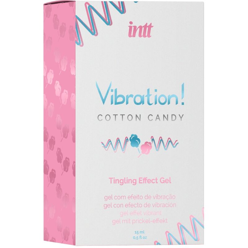 INTT – KRAFTVOLLES INTIMES STIMULANS ZUCKERWATTE FLÜSSIG Sensorisches Gerät GEL 15 ML