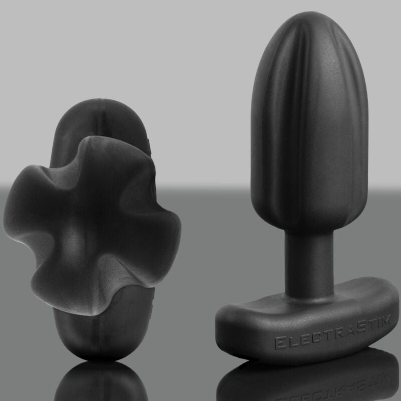 ELECTRASTIM - TARTARUS ANALPLUG QUADRIPOLAR SILIKON SCHWARZ