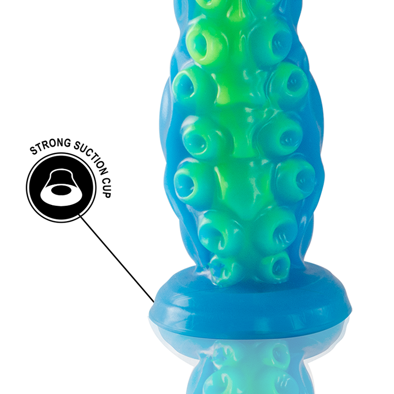 EPIC - SCYLLA FLUORESCENT DÜNNE TENTAKEL Wellness-Gerät KLEINE GRÖSSE