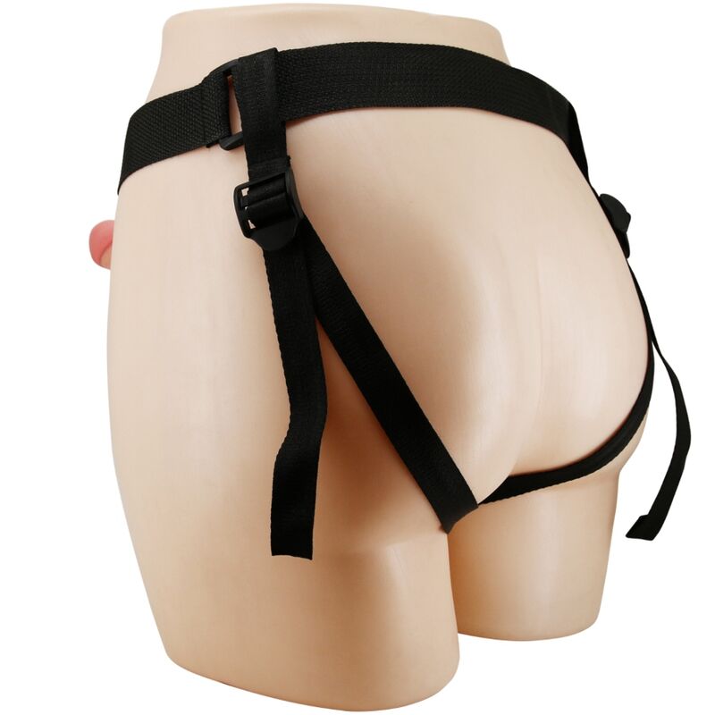 PRETTY LOVE - MAVIS HARNESS UNIVERSAL BRIEFS MIT Wellness-Gerät 19 CM NATUR