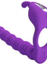 PRETTY LOVE - BLACKNEY PENISRING MIT LILA Sensory Device PLUG