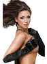 CHILIROSE - CR 3192 GLOVES BLACK SATIN