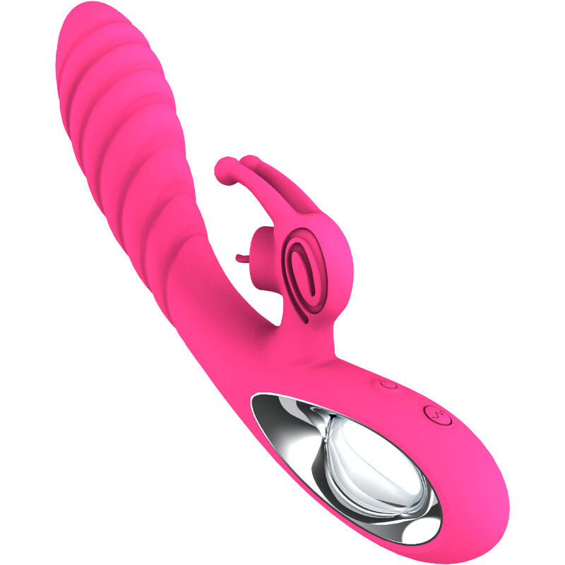 ARMONY - VICKY RABBIT Sensory Device WITH FUCHSIA PULL RING TONGUE